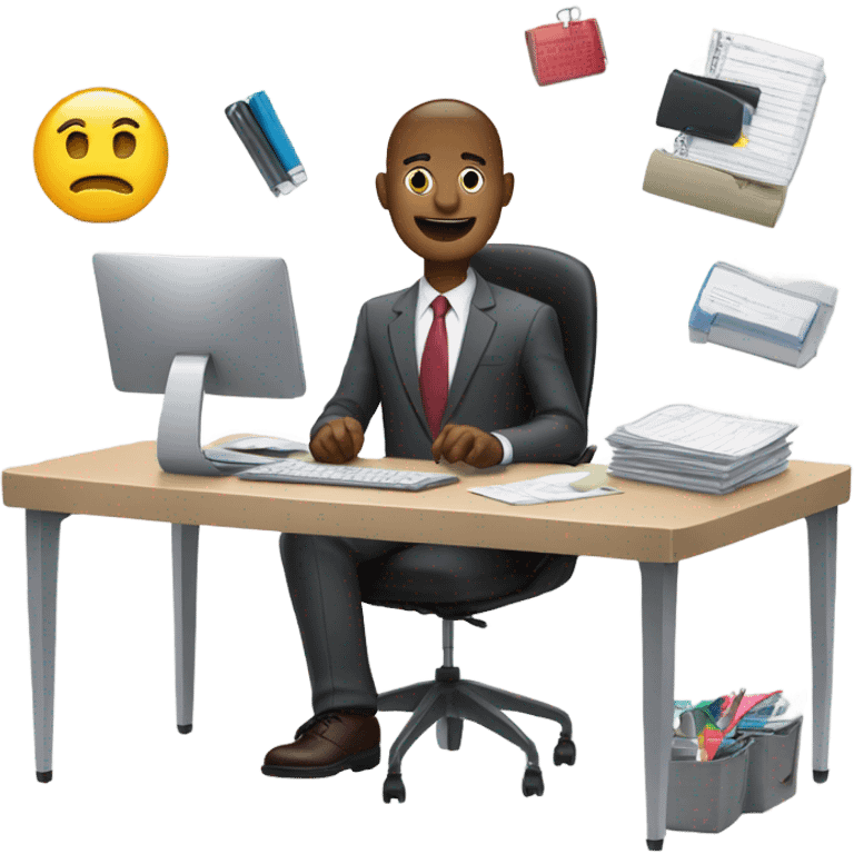 My normal job emoji