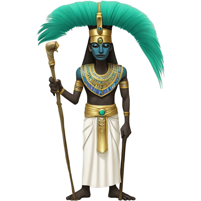 Osiris, full body emoji