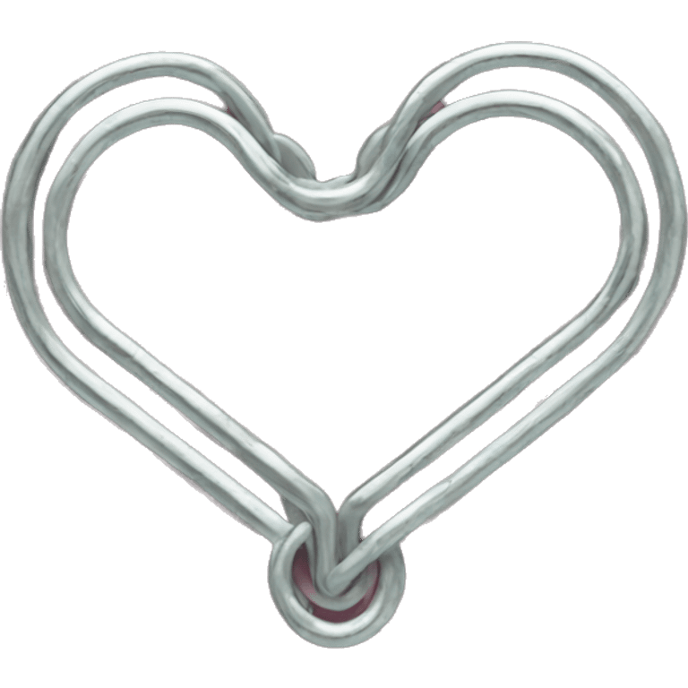 paper clip heart  emoji