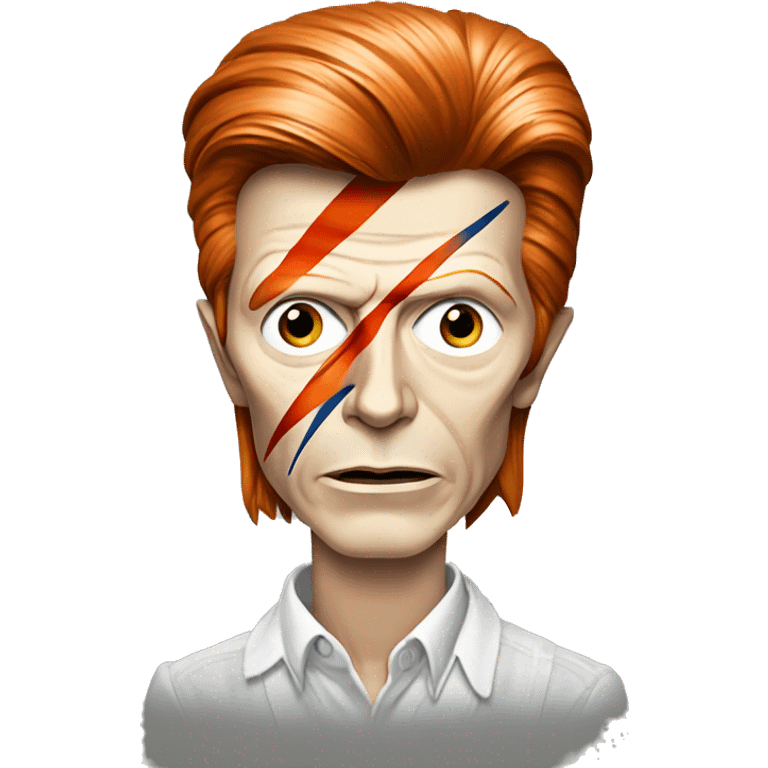 David Bowie but don’t make him creepy emoji