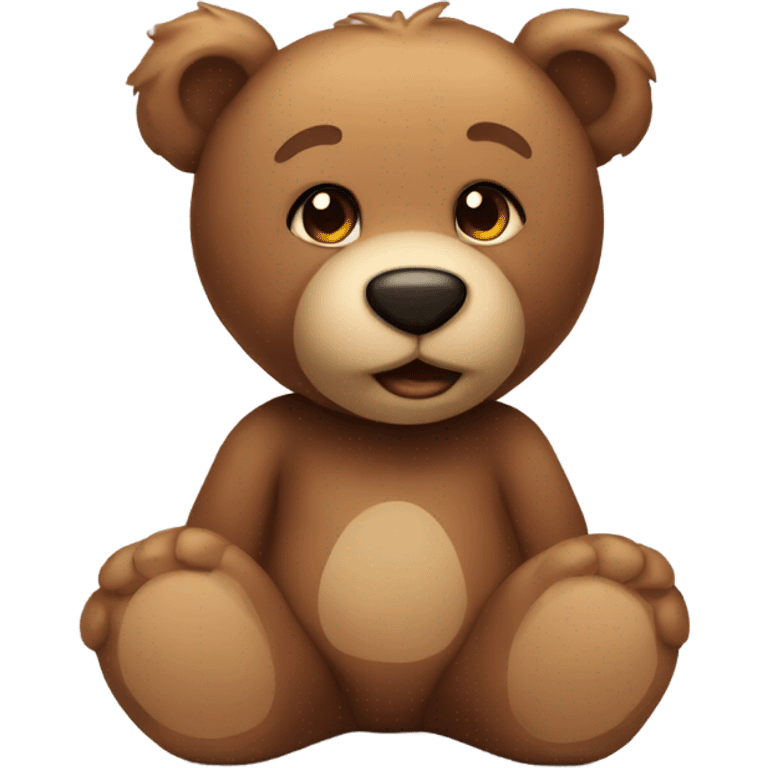 Teddy bear emoji