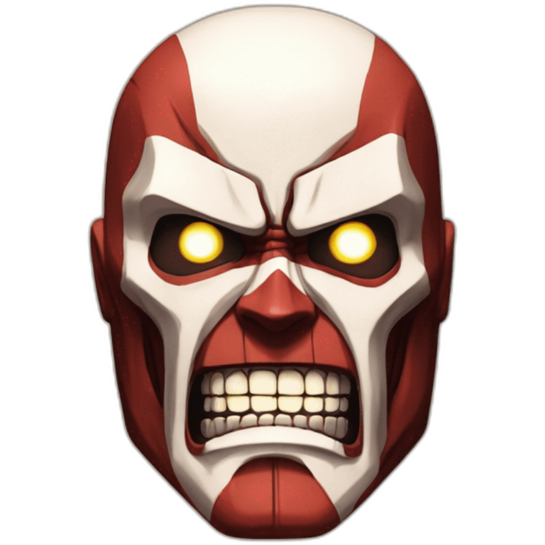 The colossal titan, Shingeki no Kyojin emoji