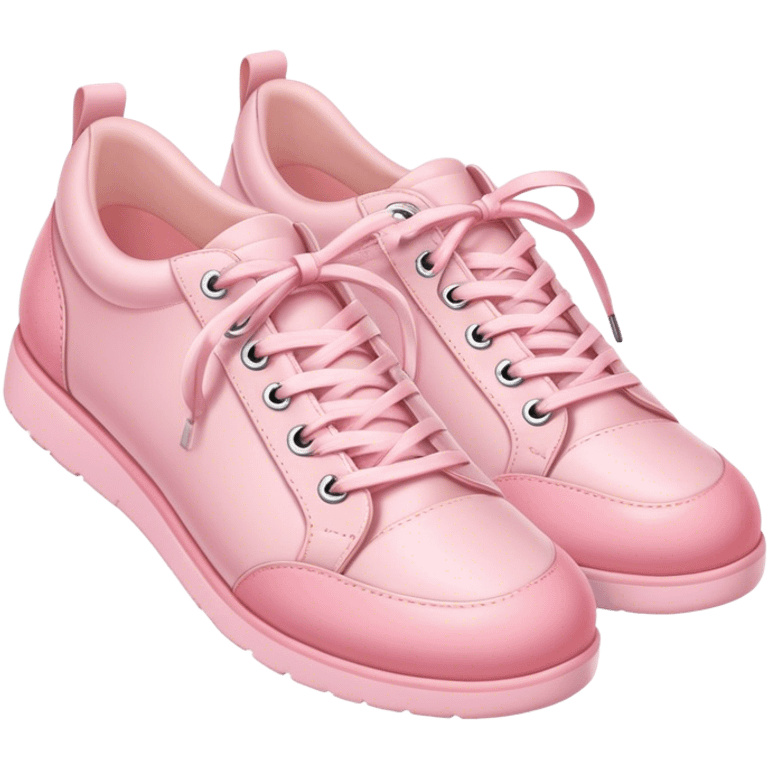 Shoes pink pastel emoji