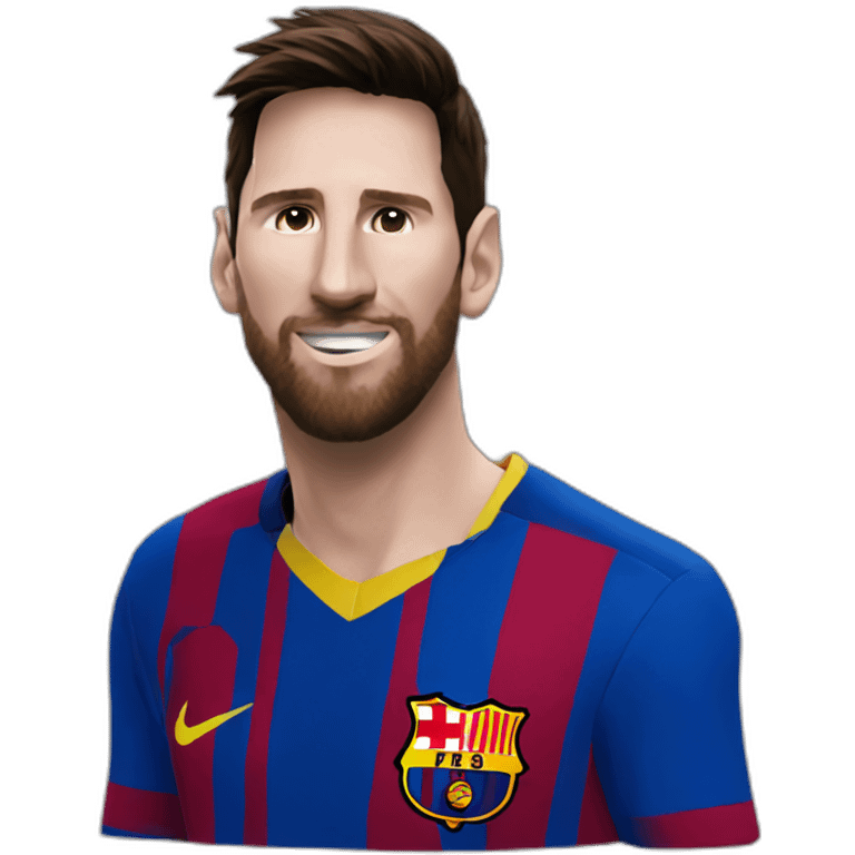 Messi tomando mate emoji