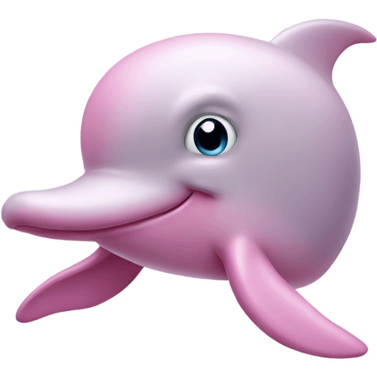 pink dolphin  emoji