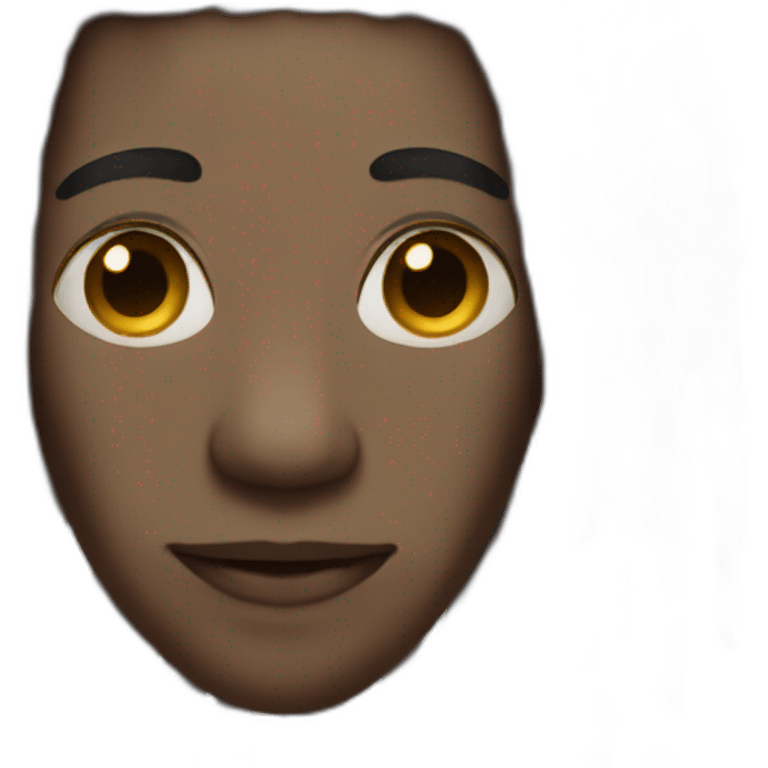 Black man with dreadlocs emoji