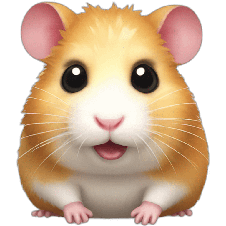 Ugly hamster emoji