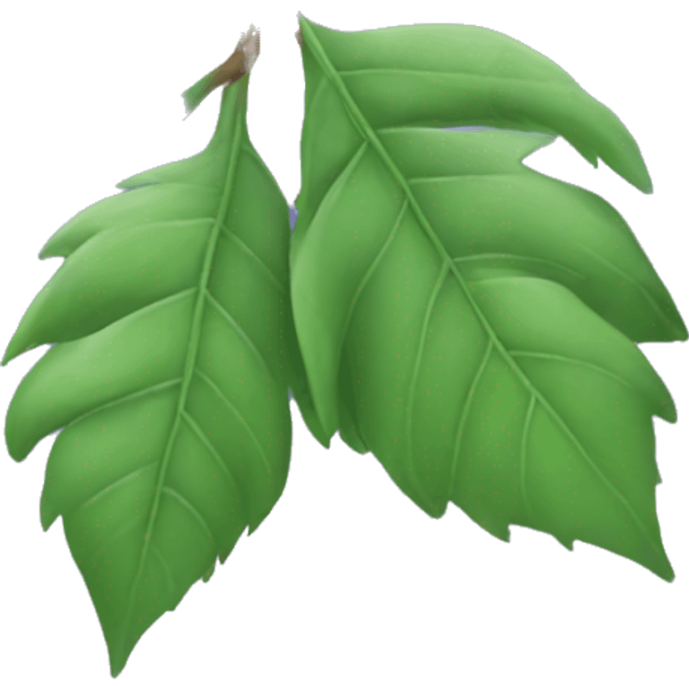 5 branch leaf emoji