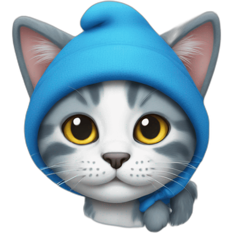 smurf cat emoji