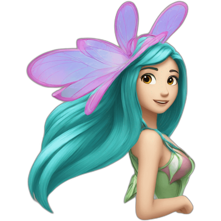 Bloom from winx emoji