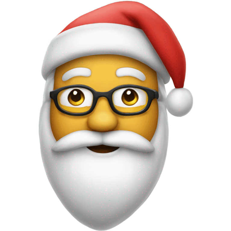 Balloon Santa emoji