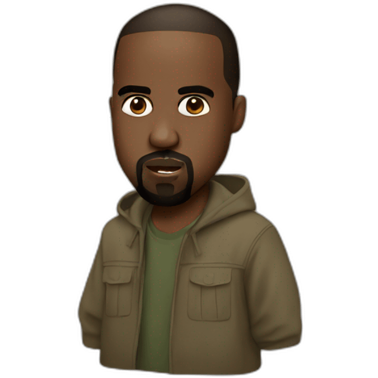 Kanye in south africa emoji