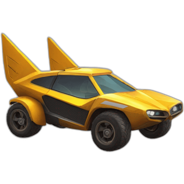 Voiture rocket league Fennec emoji