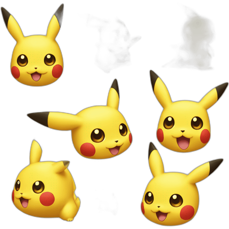 Pikachu chevalier du zodiaque emoji