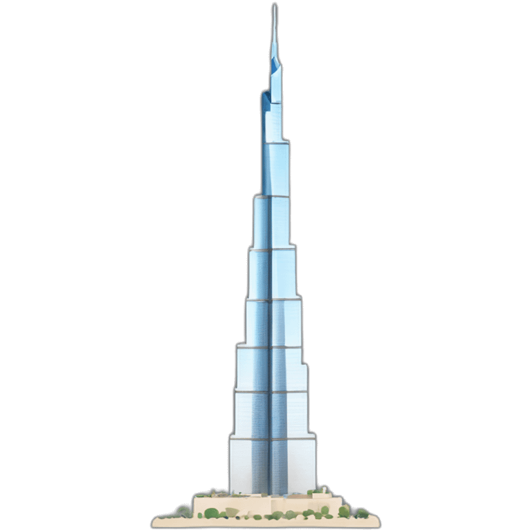 Burj khalifa emoji