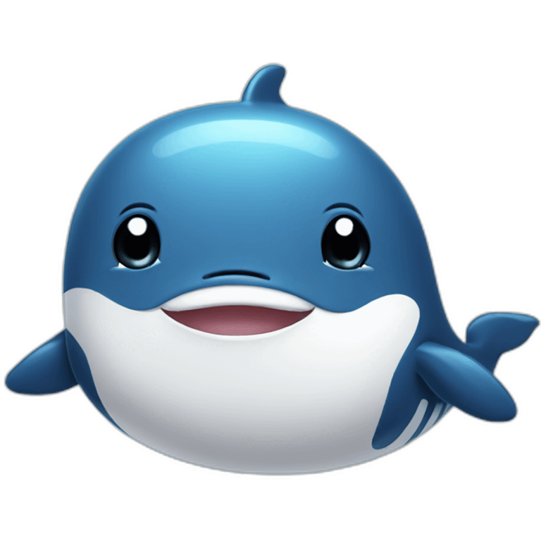 cute whale emoji