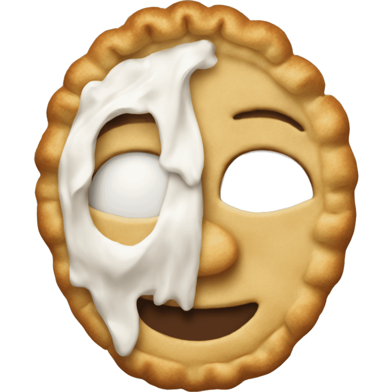 pie to the face  emoji