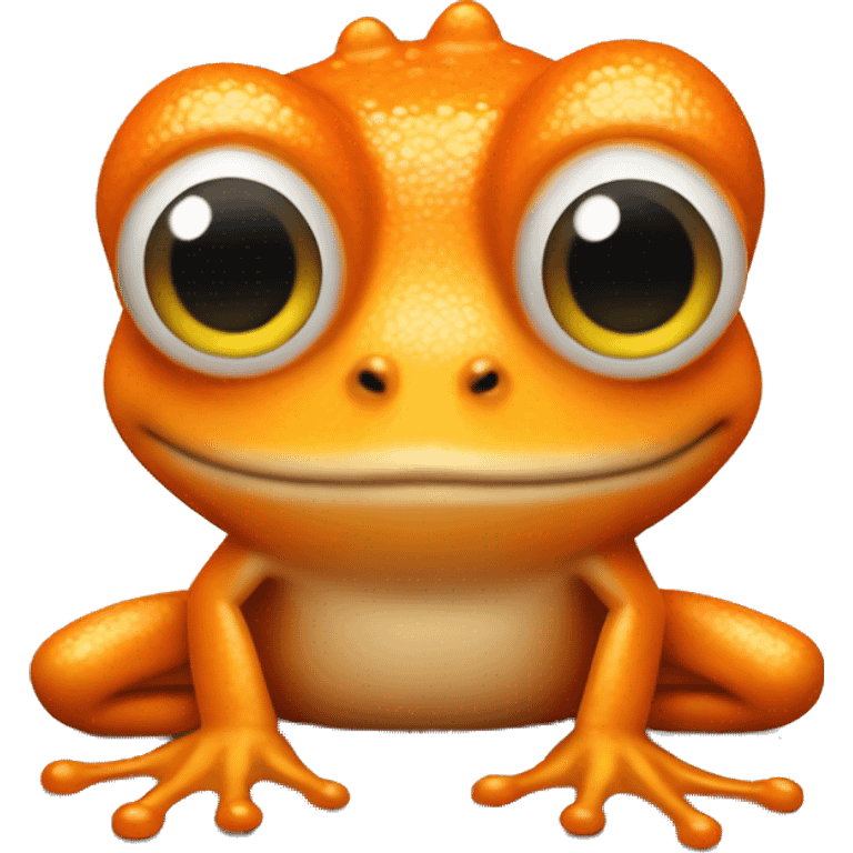 Orange Frog emoji