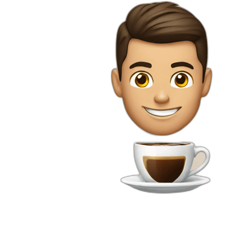 cristiano ronaldo coffe emoji