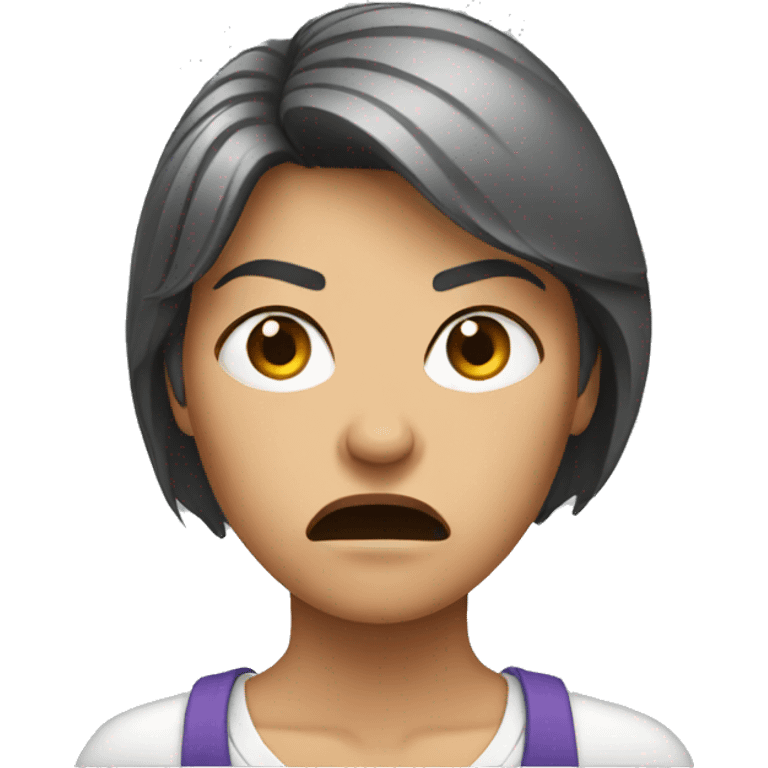 Women angry emoji