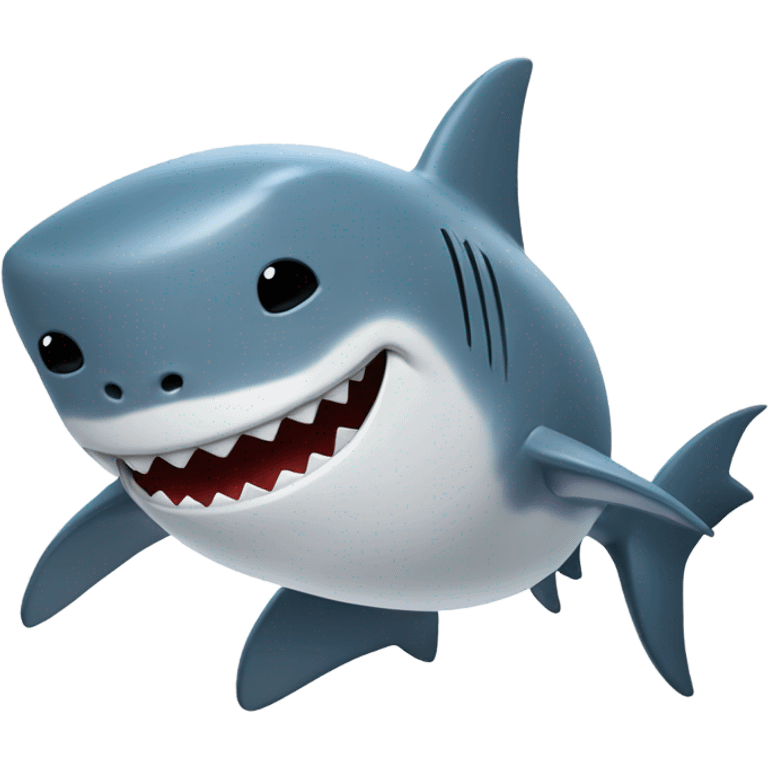 shark holding snoopy  emoji