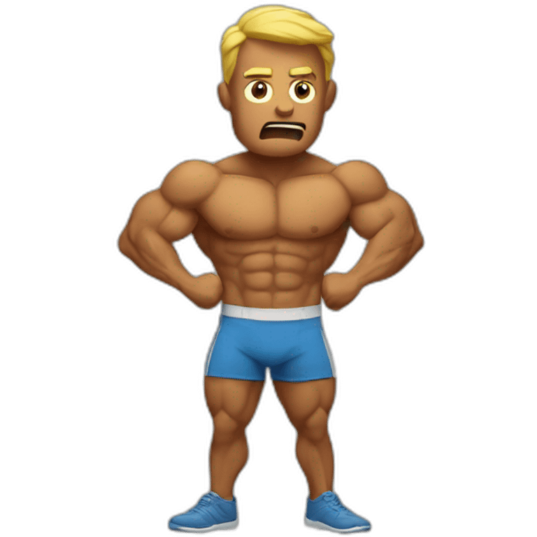 tense muscle emoji