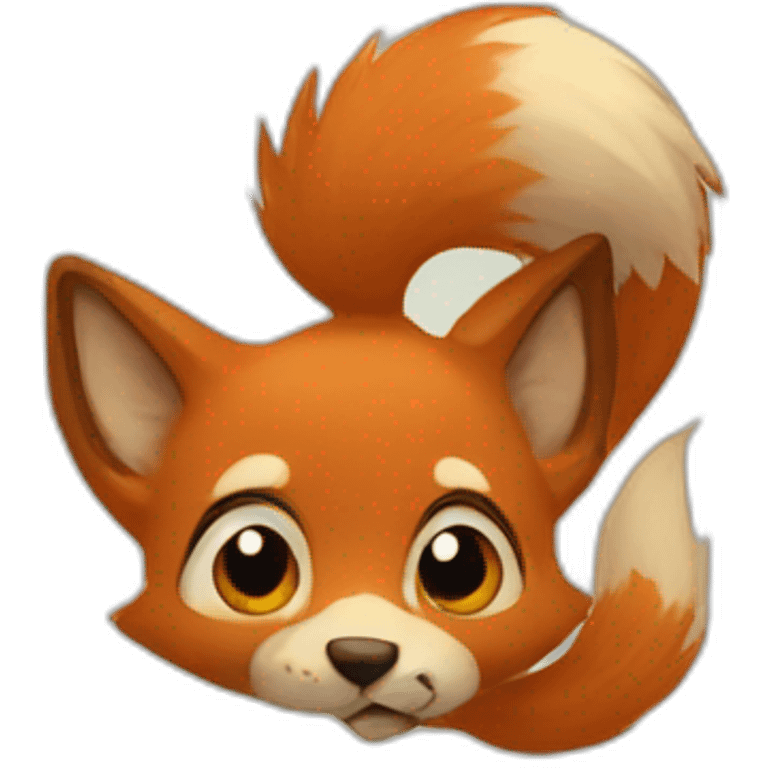 renard amusant emoji