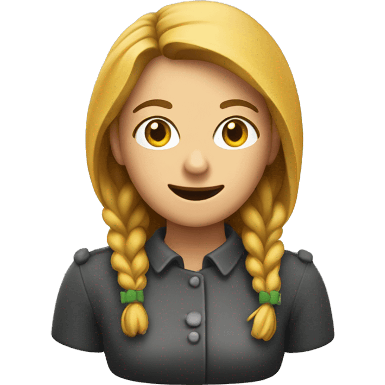 Eine Frau mit schnurrbart emoji