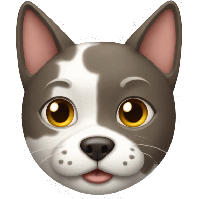 Gato y perro emoji