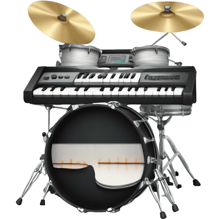 Drumset keyboard  emoji