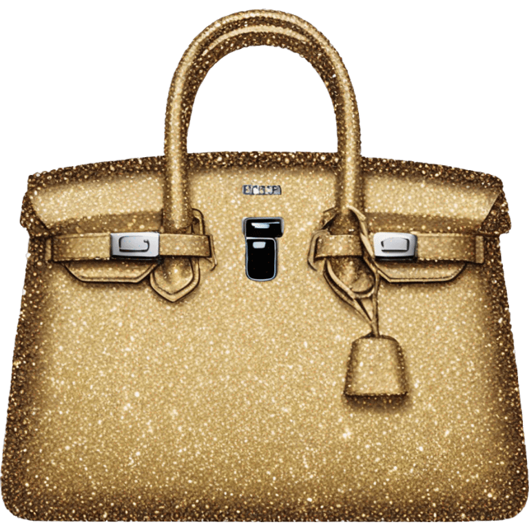 Glitter birkin emoji