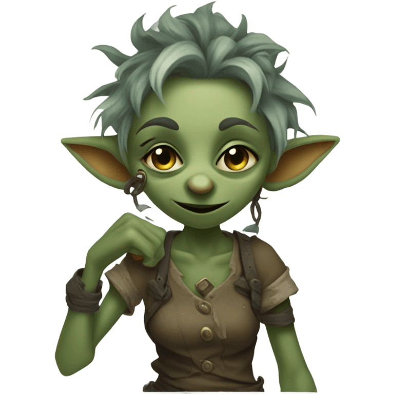 Loot Goblin female emoji