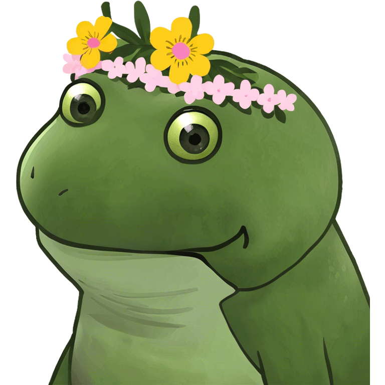 bufo with pigtails emoji