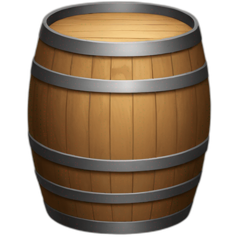 Wine barrel emoji