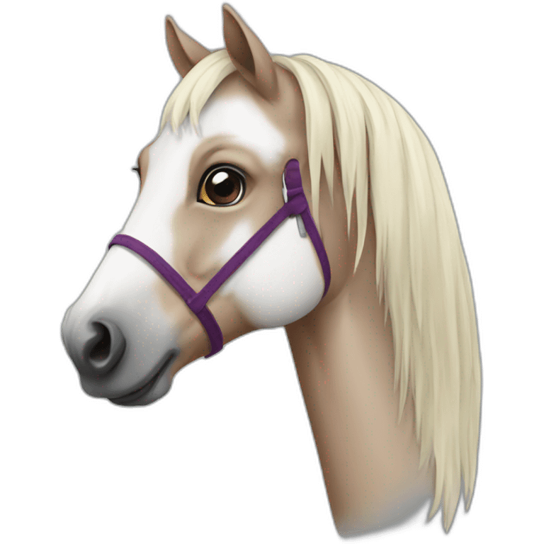 horse with perfusion emoji