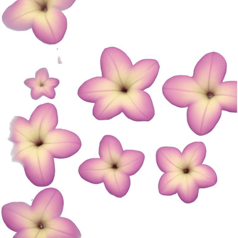 starry sky petunias emoji