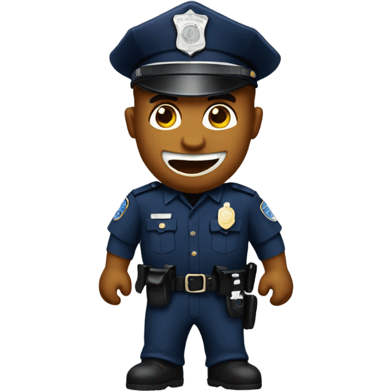 Fun police emoji