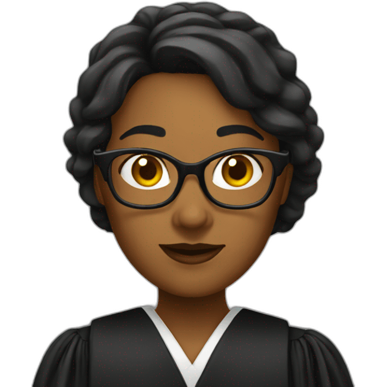 Female judge emoji