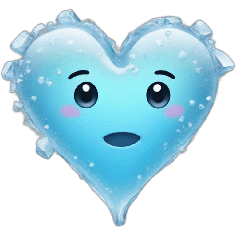 iced heart emoji