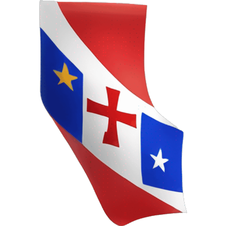 Bandera cruz de Borgoña  emoji