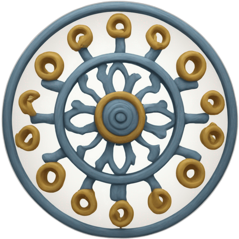 roue de dharma emoji