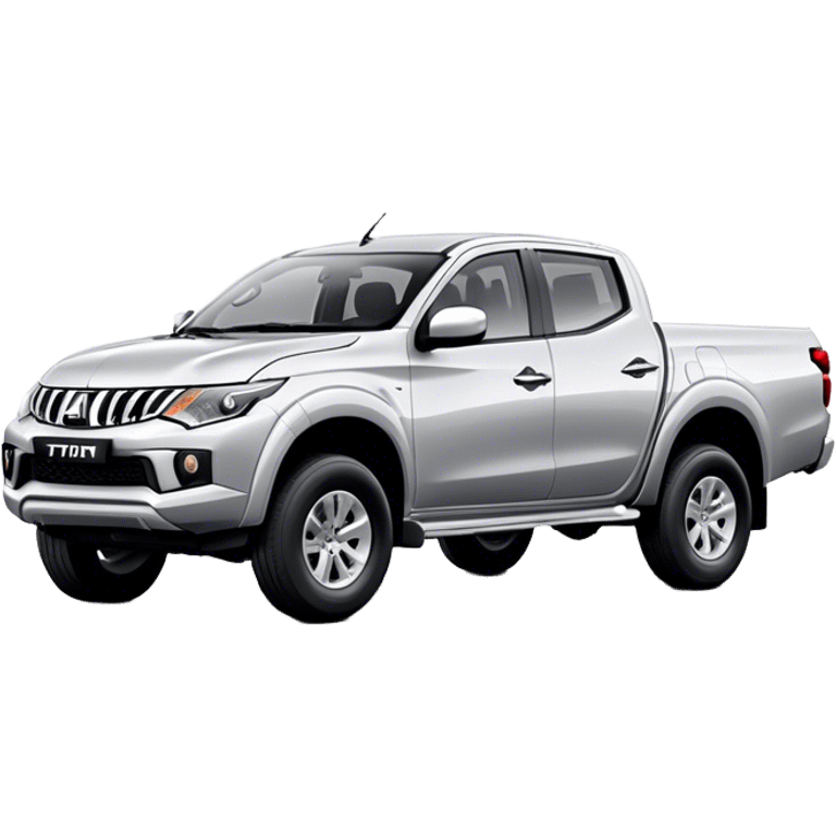 Mitsubishi Triton - Mitsubishi (Model Year: 2023) (Iconic colour: Silver) emoji