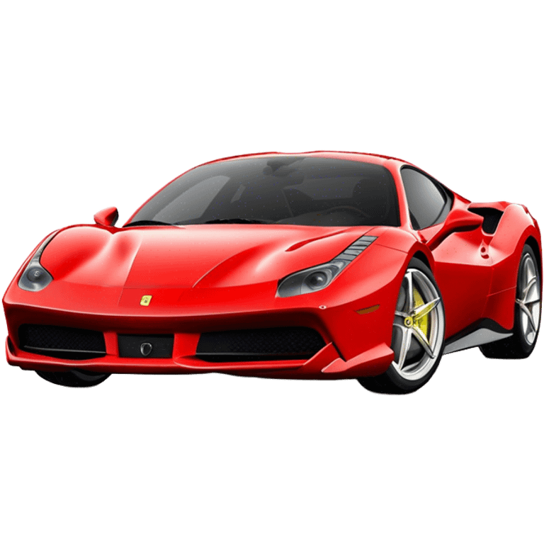 Ferrari 488 GTB - Ferrari (Model Year: 2020) (Iconic colour: Red) emoji