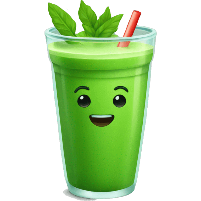 Green smoothie  emoji