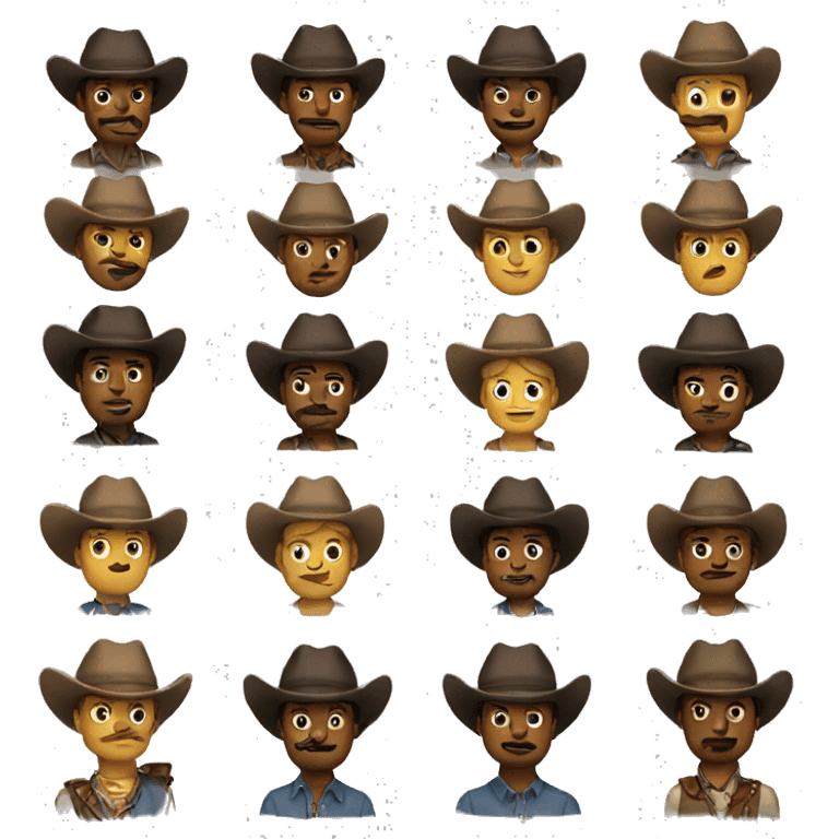 western emojis emoji