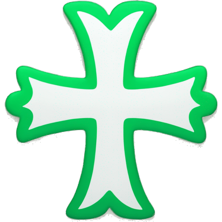 green cross emoji