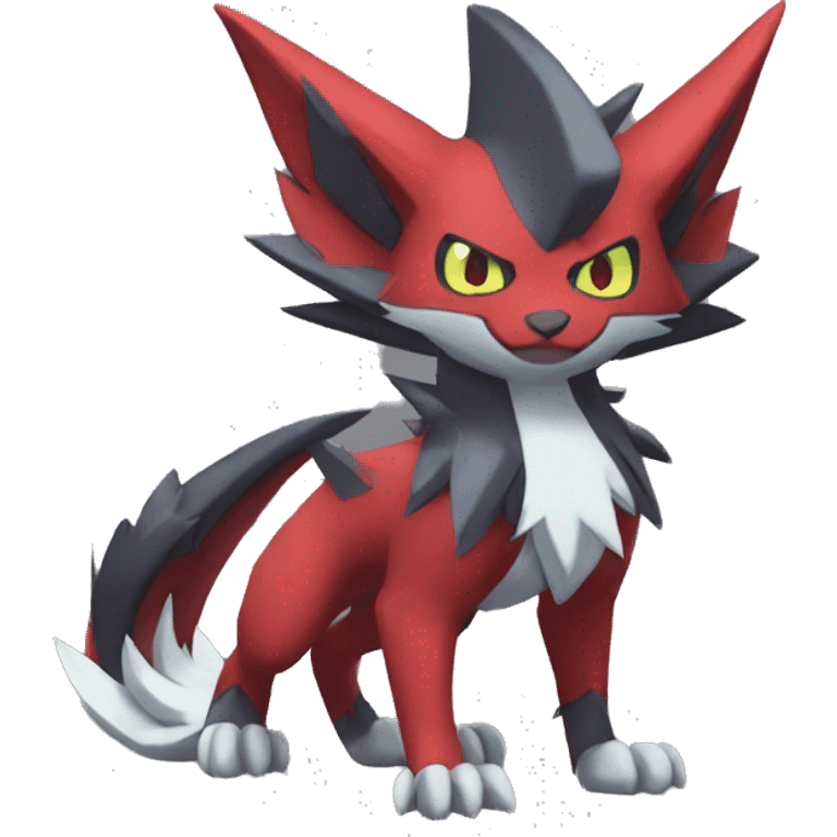 Noivern-Litten-Zoroark-ZANGOOSE full body emoji