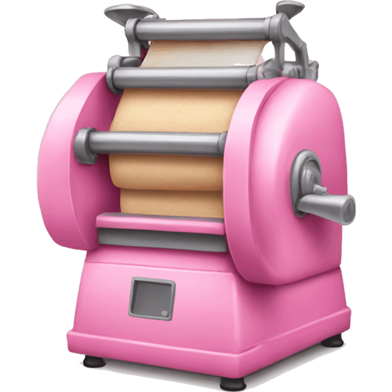 pink dough machine  emoji