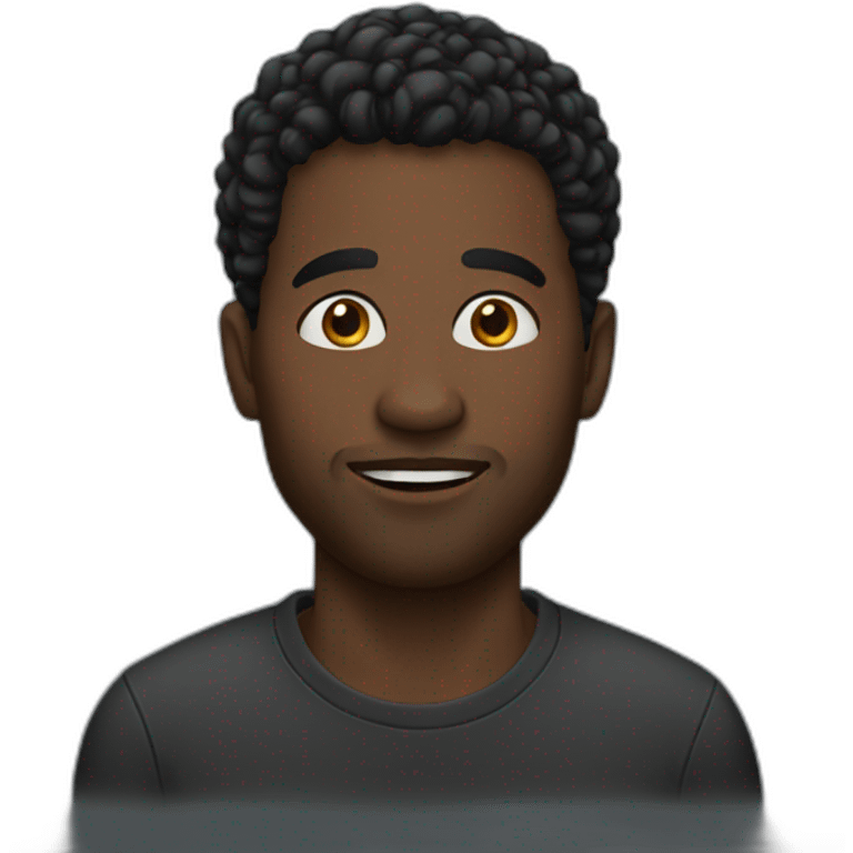 black men emoji