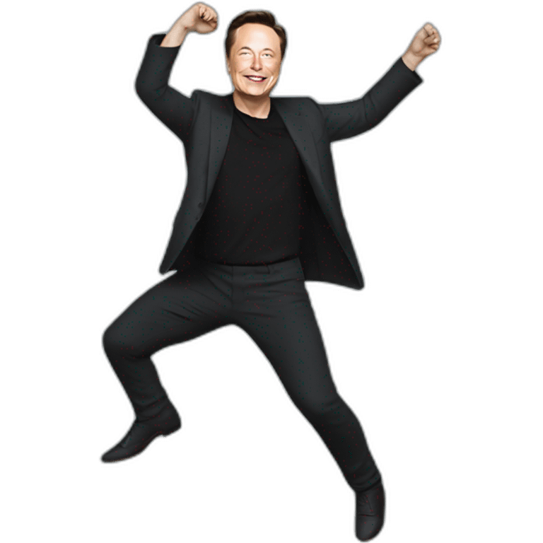 Elon musk dancing emoji